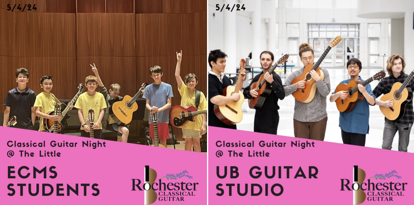 ECMS Students and UB Guitar Studio – Classical Guitar Night ECMS Students and UB Guitar Studio - Classical Guitar Night