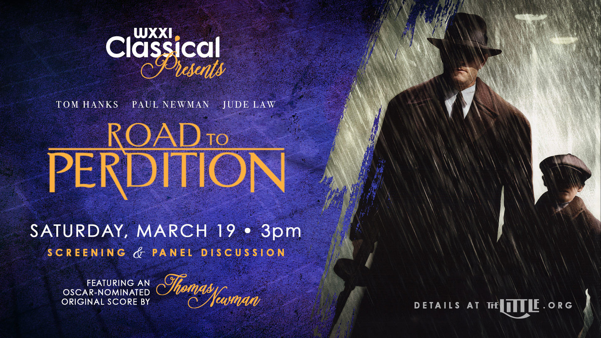 Road to Perdition – Mar 19, 2022 | The Little Theatre