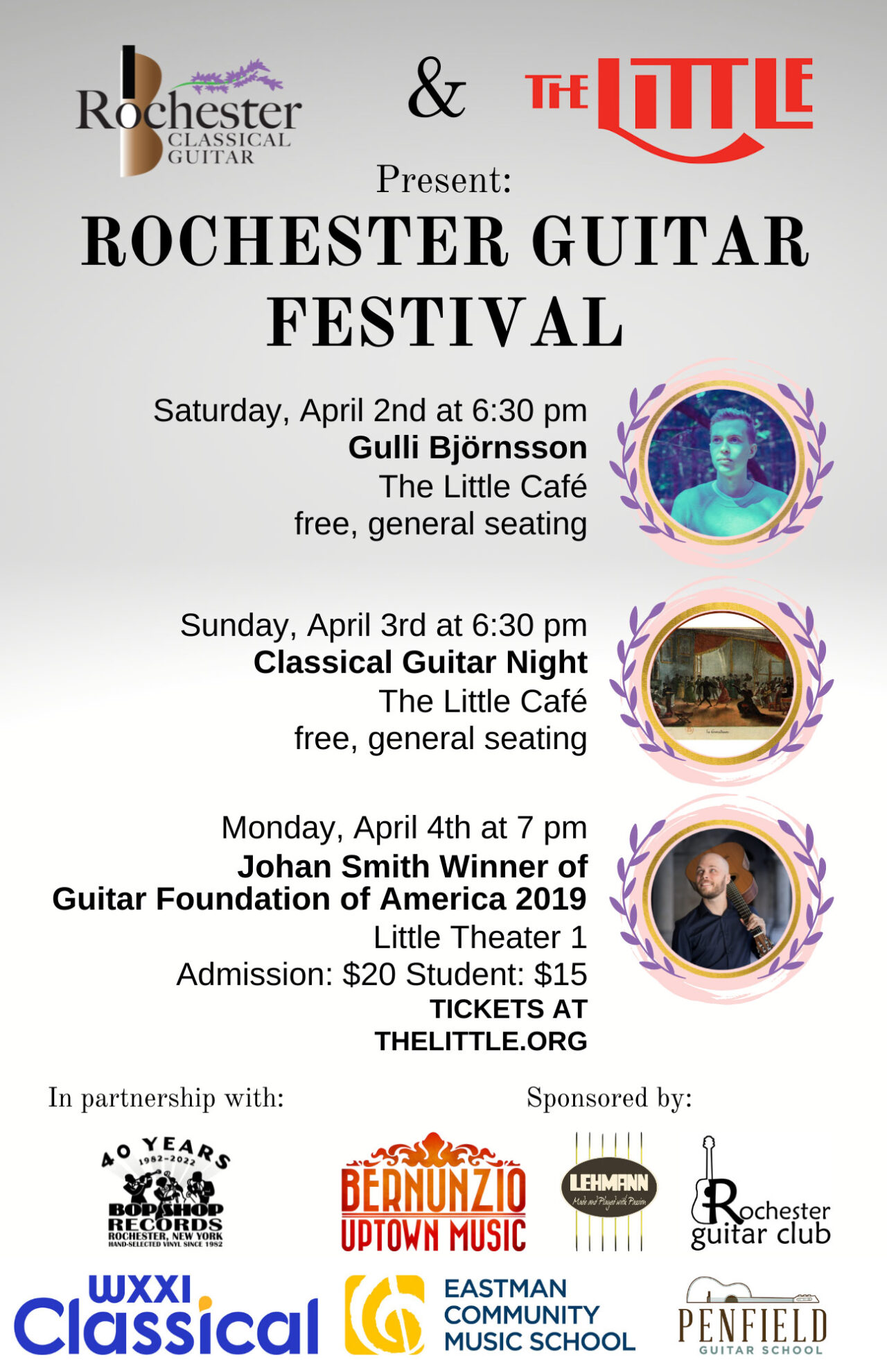 Rochester Guitar Festival The Little Theatre