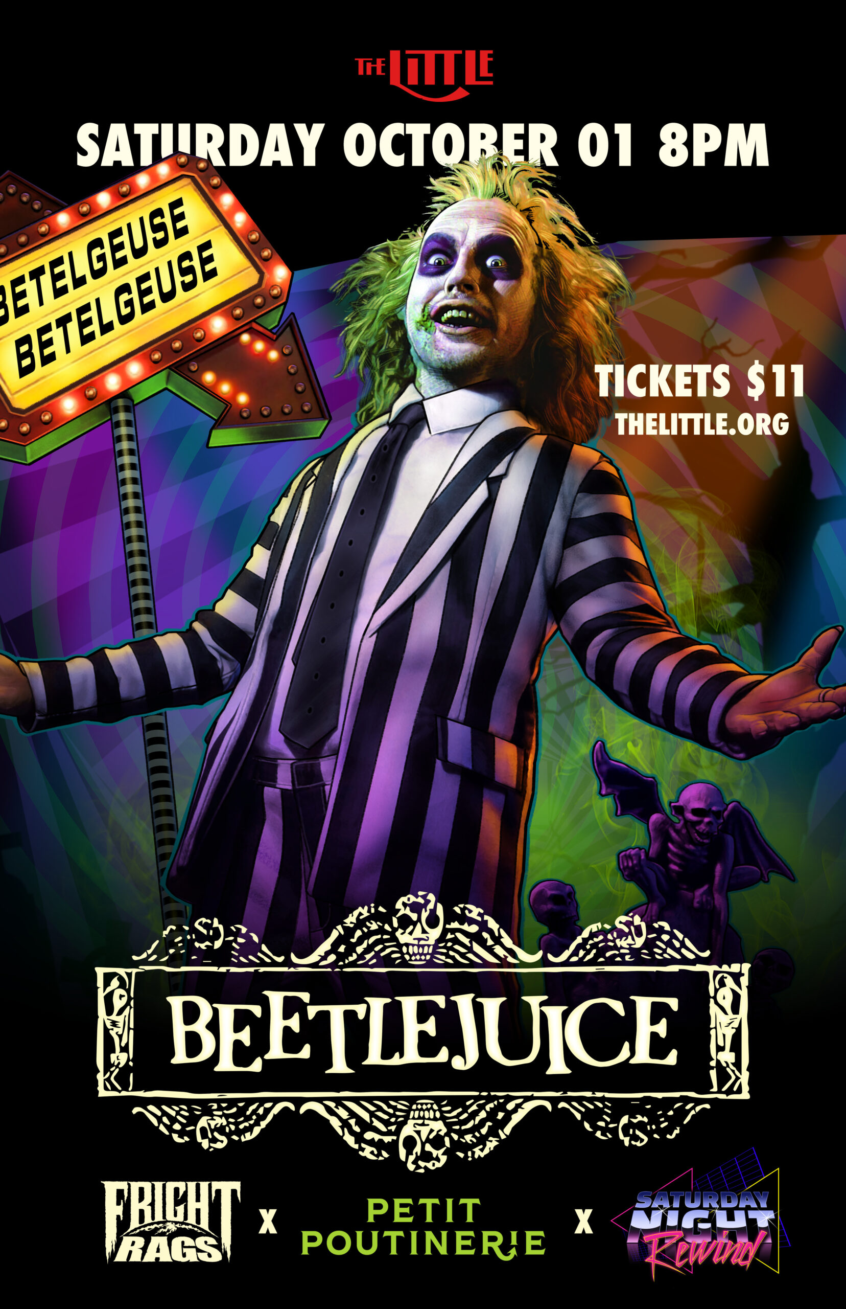 Beetlejuice (35mm) – Oct 1, 2022 | The Little Theatre