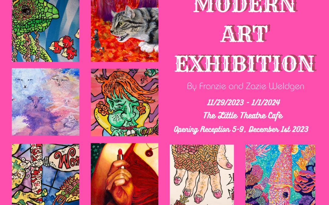 “Modern Art Exhibition” by Franzie and Zazie Weldgen