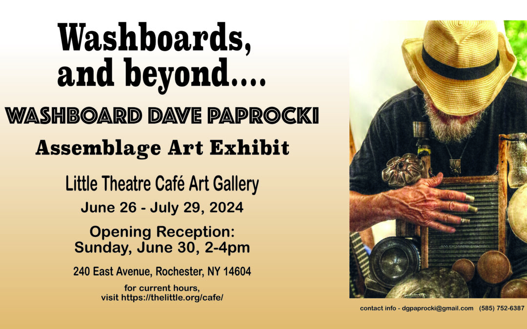 “Washboards, and beyond…” by Washboard Dave Paprocki