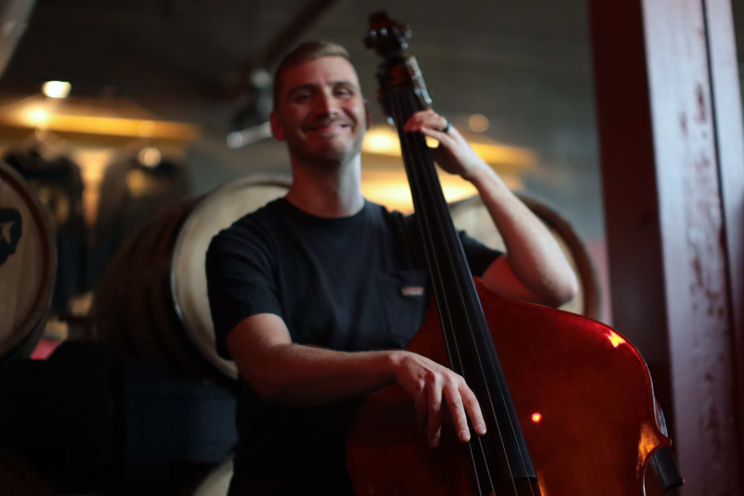 Ben Turiano Bass Ben Turiano playing the bass