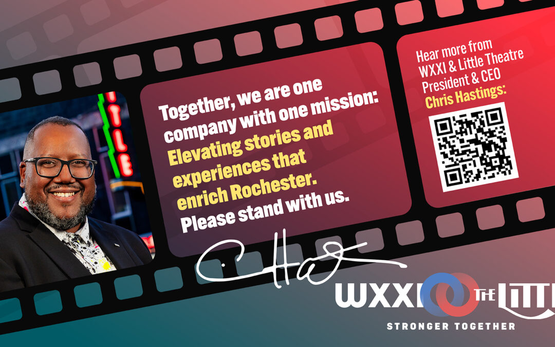 Standing Together: A Message From WXXI President/CEO Chris Hastings